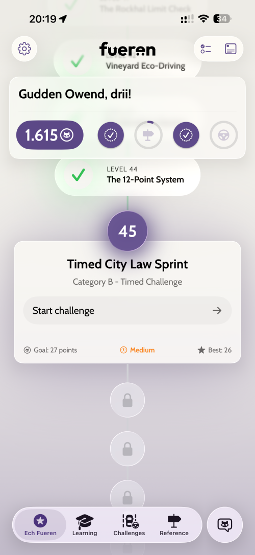 Fueren App Screenshot