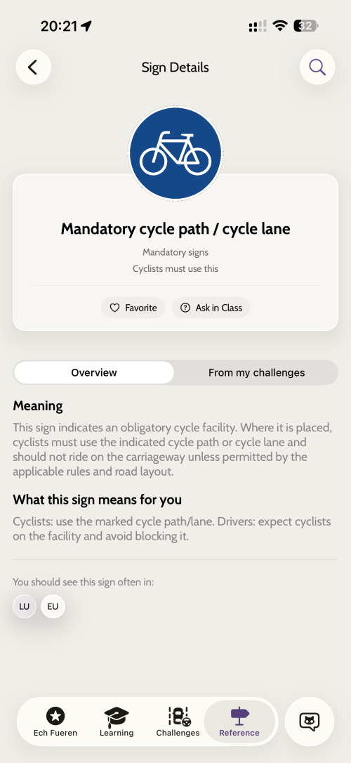 Fueren App Screenshot